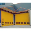 PVC Fabric Piled Up High Speed Door